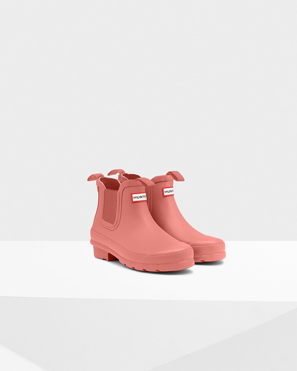 Kids Hunter Chelsea Boots Pink - Original Big - 3710965-EK